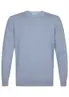 Profuomo | Pullover crew neck ls blue