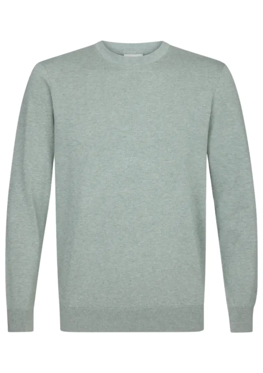 Profuomo | Pullover crew neck ls green