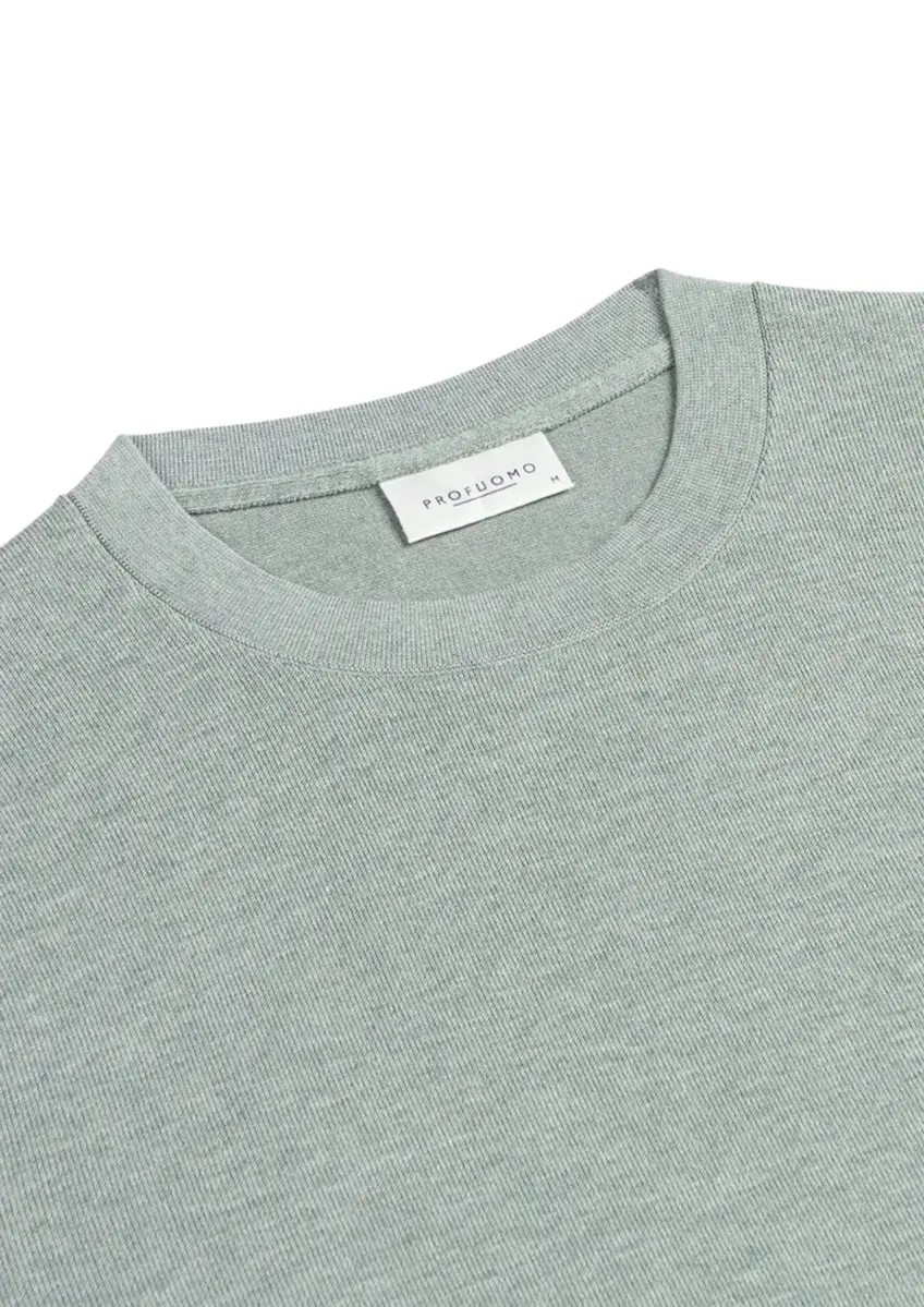 Profuomo | Pullover crew neck ls green