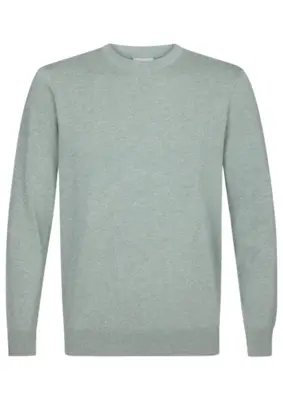 Profuomo | Pullover crew neck ls green