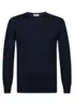 Profuomo | Pullover crew neck navy
