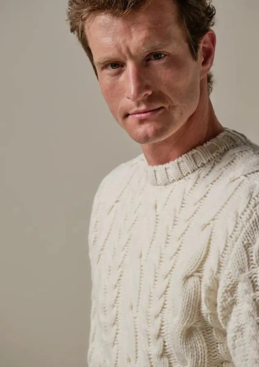 Profuomo | Pullover crew neck off white