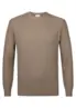 Profuomo | Pullover crew neck taupe