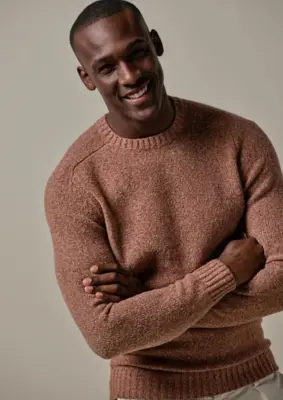 Profuomo | Pullover crew neck tuscan red