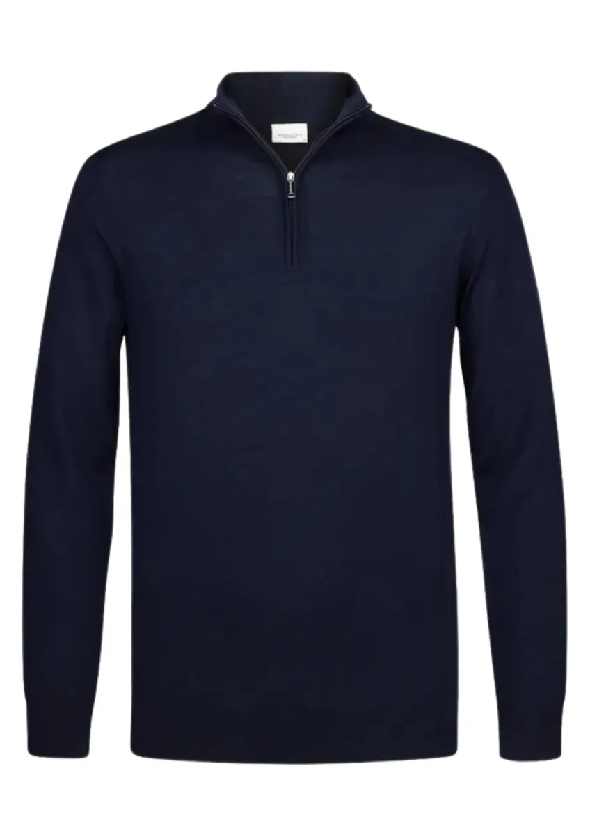 Profuomo | Pullover half zip navy