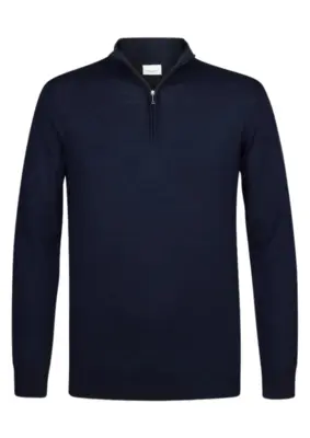 Profuomo | Pullover half zip navy