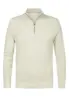 Profuomo | Pullover half zip off white