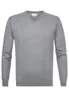 Profuomo | PULLOVER V-NECK GREY