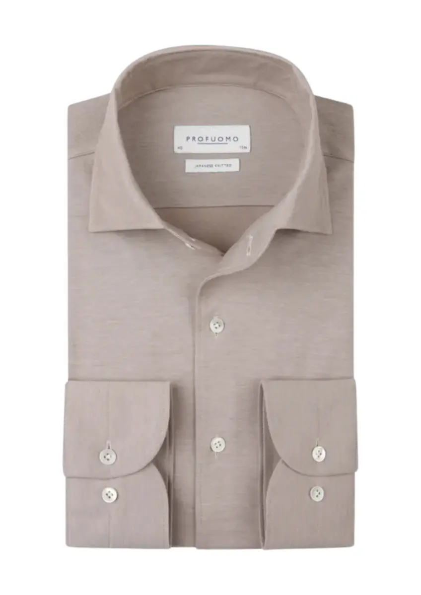 Profuomo | Shirt one piece sf beige