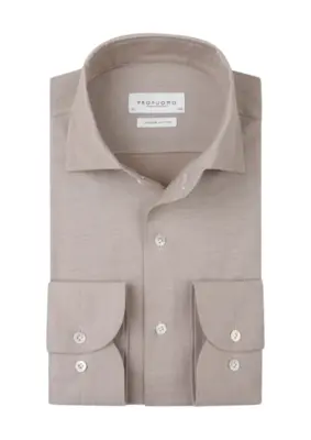 Profuomo | Shirt one piece sf beige