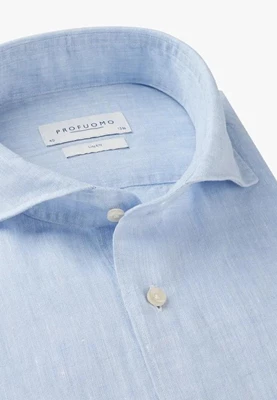 Profuomo | Shirt x-cutaway sc sf blue blue