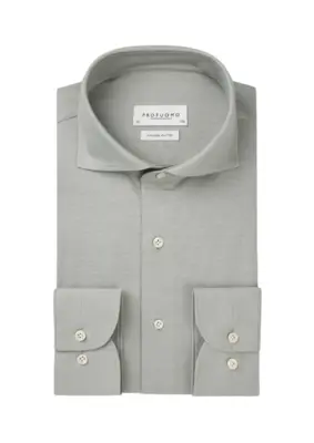 Profuomo | Shirt x-cutaway sc sf green