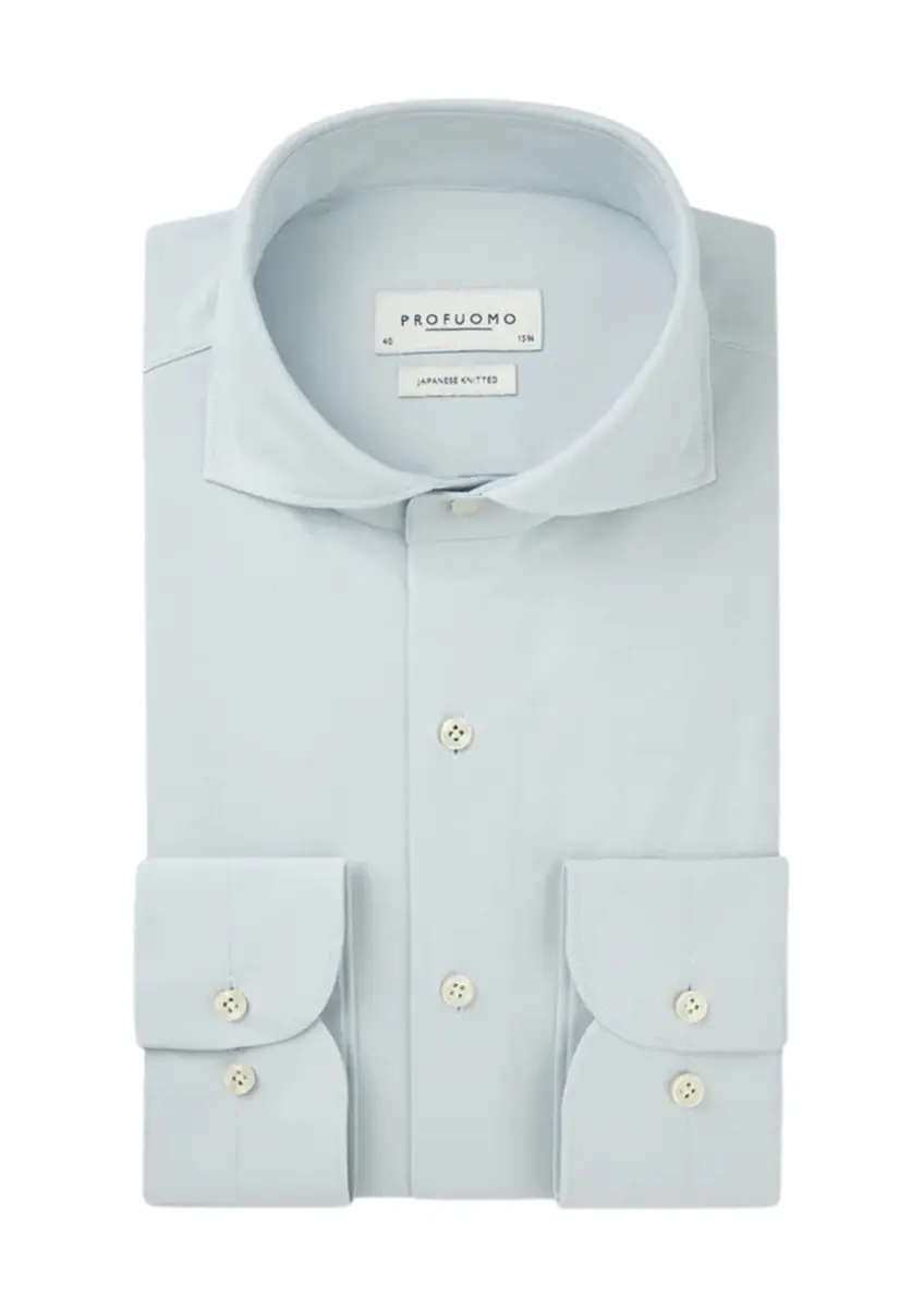 Profuomo | Shirt x-cutaway sc sf l.blue