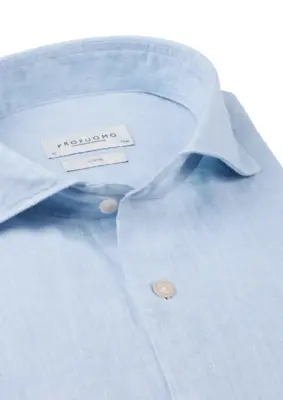 Profuomo | Shirt x-cutaway sc sf l.blue