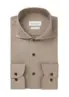 Profuomo | Shirt x-cutaway sc sf m.brown