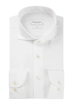 Profuomo | Shirt x-cutaway sc sf white white