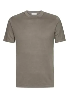 Profuomo | T-shirt crew neck ss brown