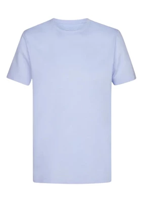Profuomo | T-shirt japanse fit knit lt blue light blue