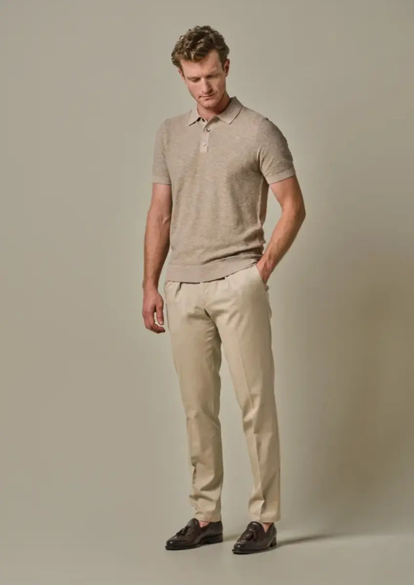 Profuomo | Trouser rf faded d.beige
