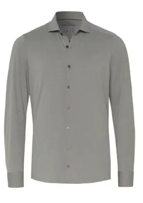 Pure- functional shirt longsleeve beige plain