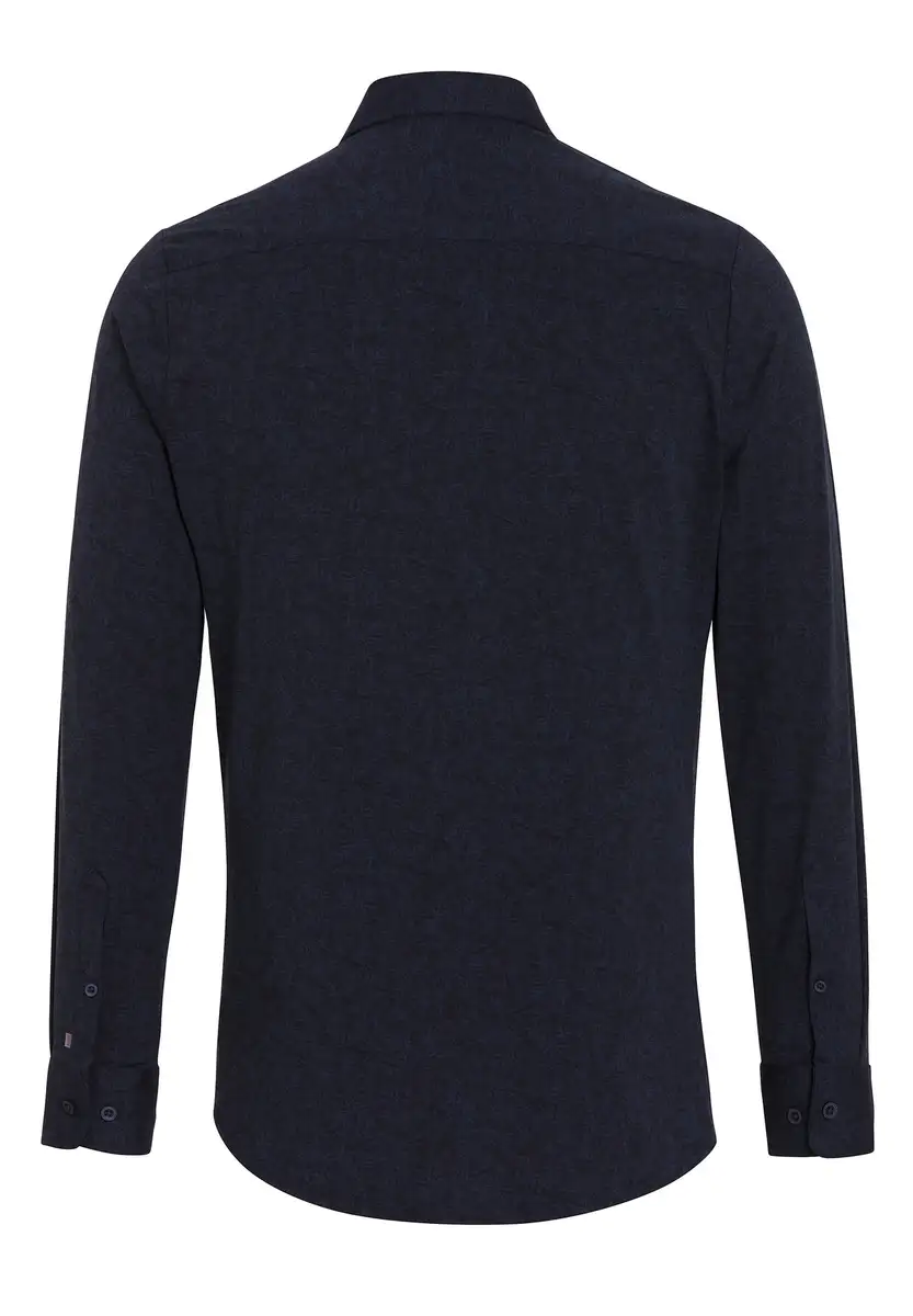 Pure | Functional shirt longsleeve dark blue printe