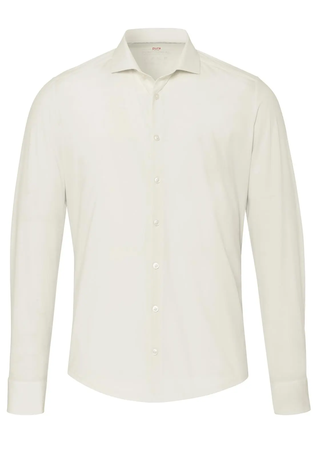 Pure | functional shirt longsleeve ecru uni