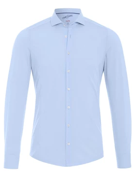 Pure | functional shirt longsleeve plain light blue