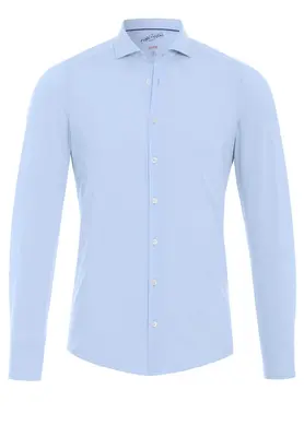 Pure | functional shirt longsleeve plain light blue