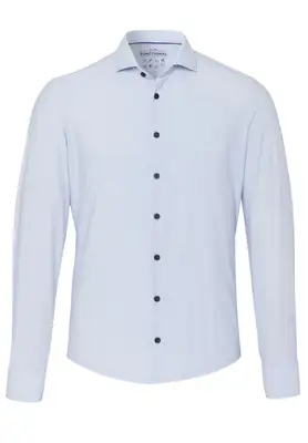 Pure | Functional shirt longsleeve plain light blue