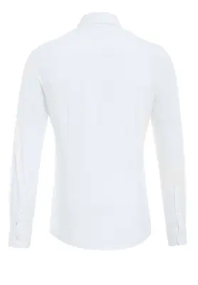 Pure | functional shirt longsleeve white plain