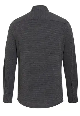 Pure | PURE- Functional shirt longsleeve dark brown plain