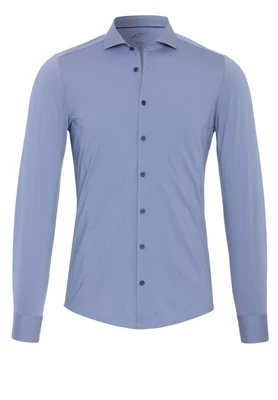 PURE | PURE- Functional shirt longsleeve plain blue