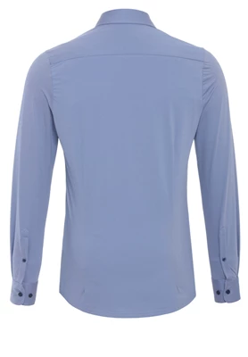 PURE | PURE- Functional shirt longsleeve plain blue