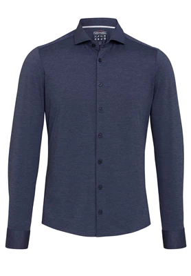 Pure | PURE- Functional shirt longsleeve plain dark blue