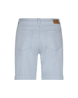 Red Button | Bibette short denim stripe