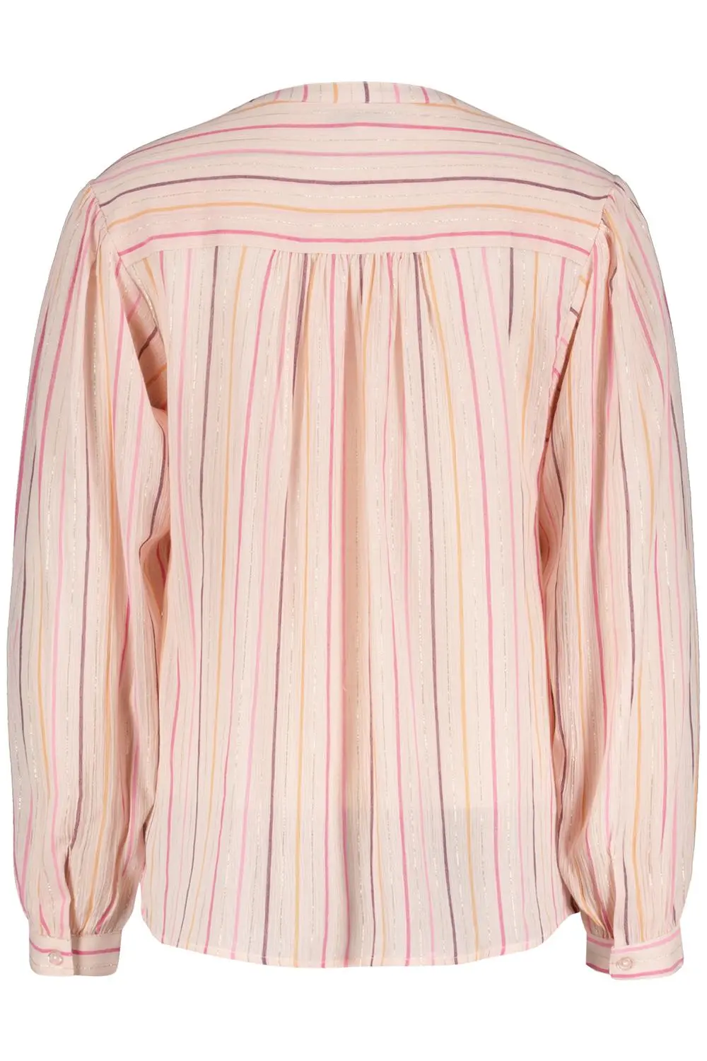 Red Button | Blouse lurex stripe soft pink