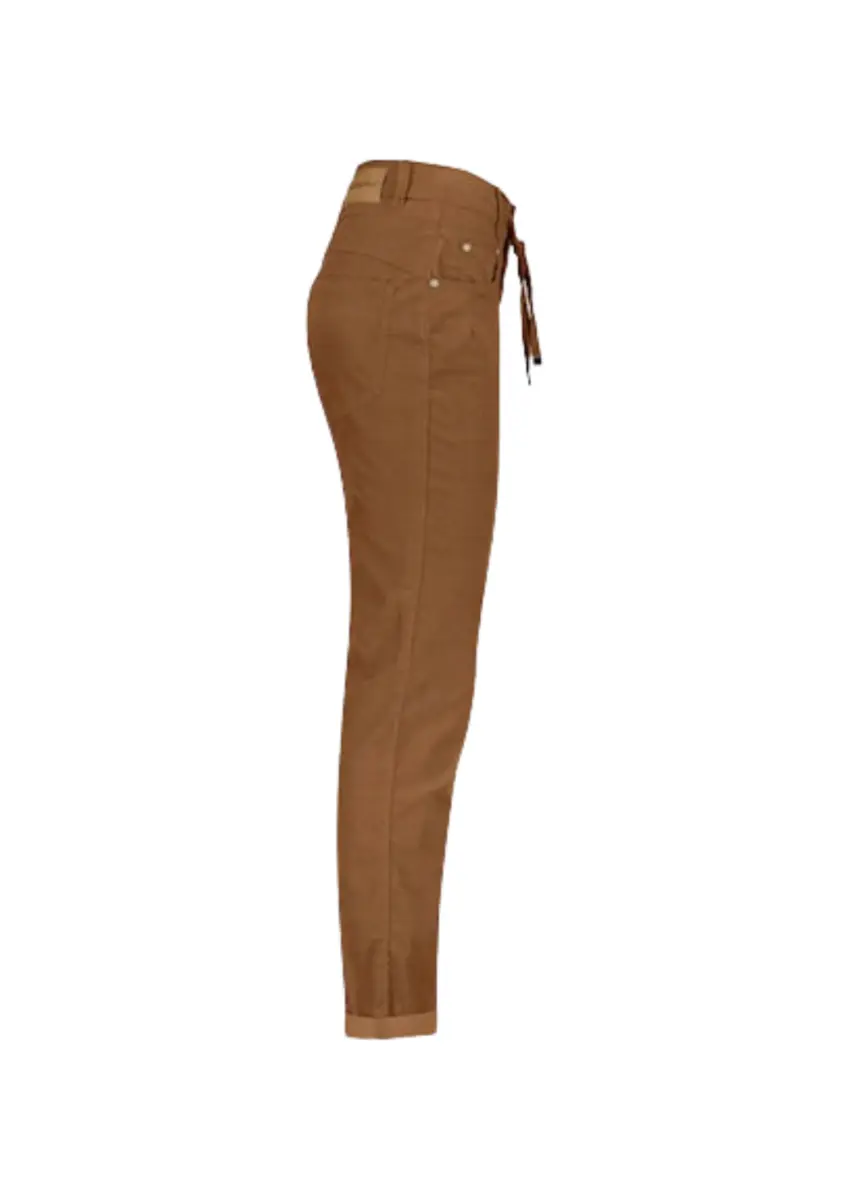 Red Button | Relax fine cord Cognac