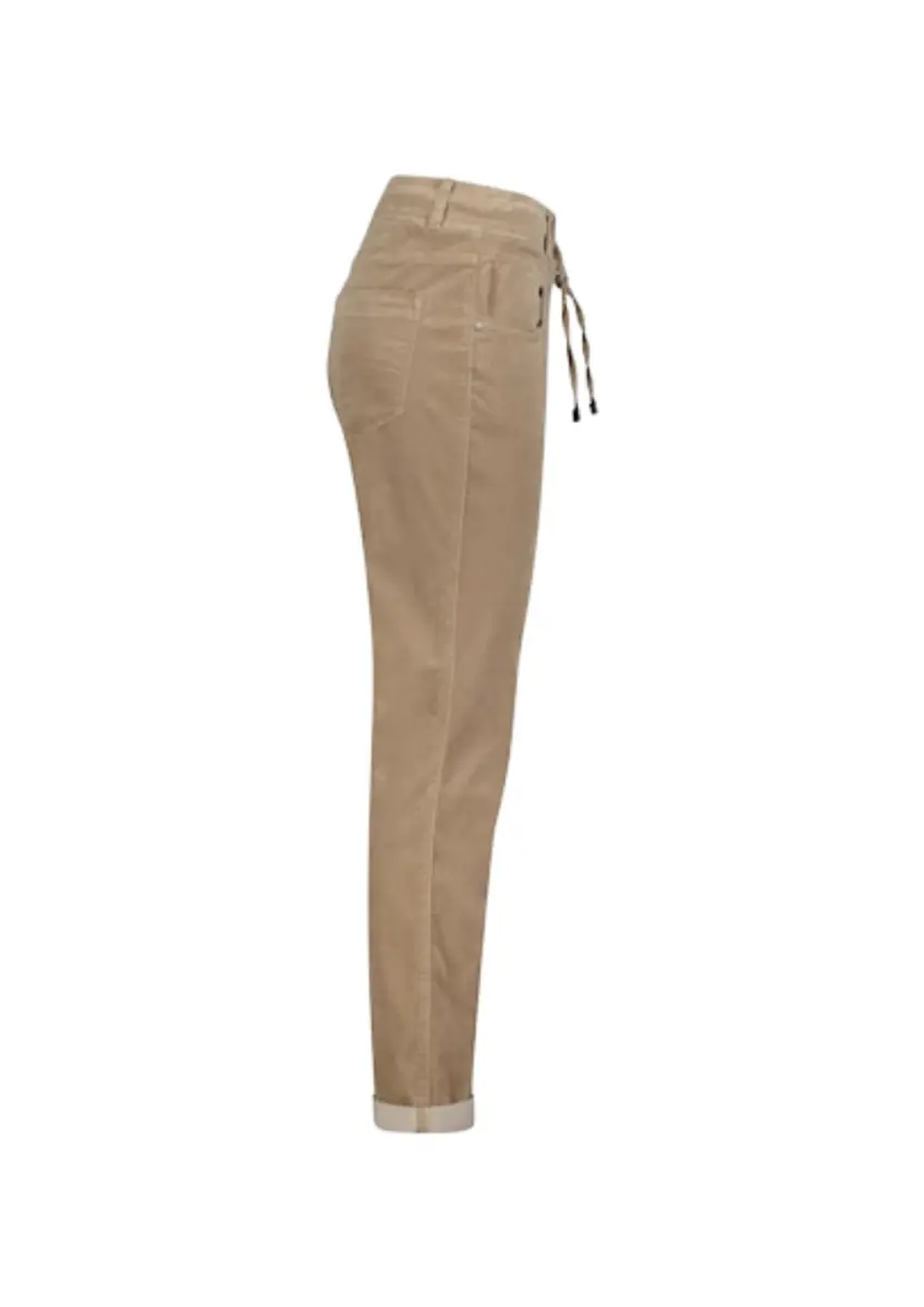 Red Button | Tessy velvet Taupe