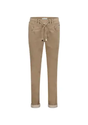 Red Button | Tessy velvet Taupe