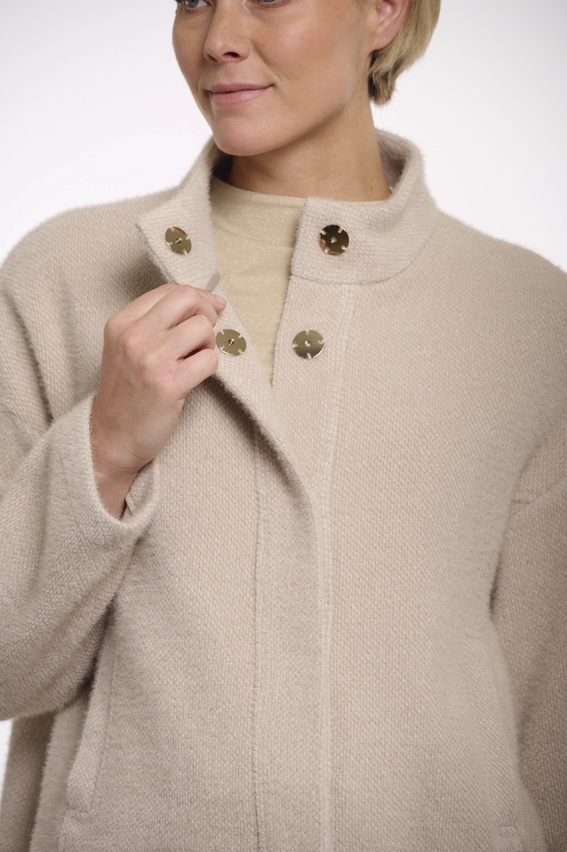 Rino&Pelle | Boxy jacket with snap closure