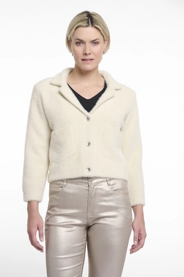 Rino&Pelle | Short cardigan with lapel collar