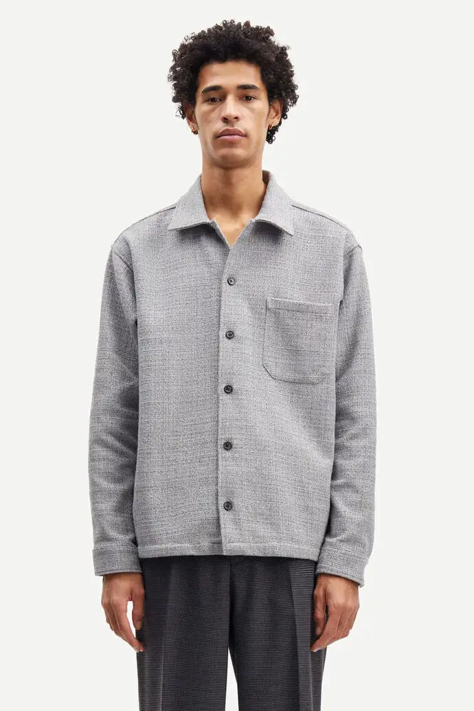 Samsoe Samsoe | CASTOR X C SHIRT 14684 STORMY WEATHER MEL.