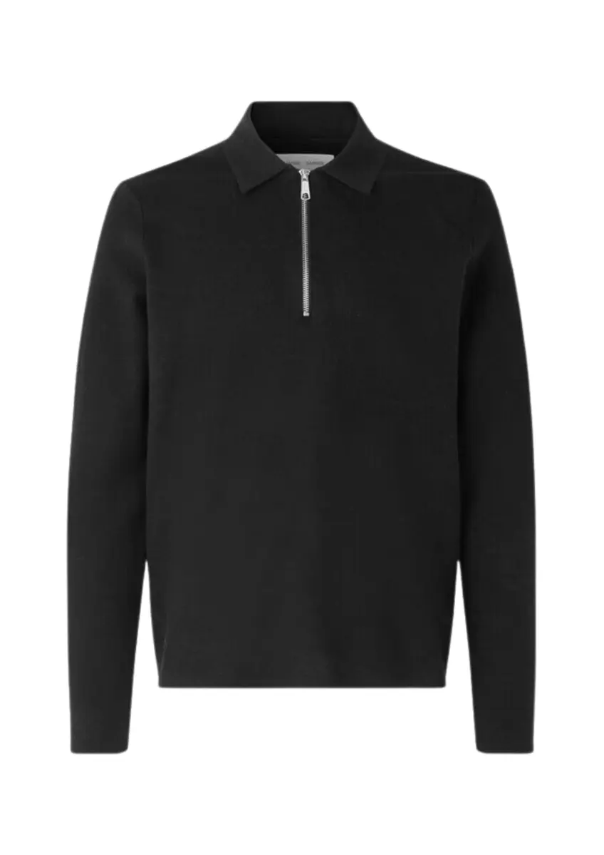 Samsoe Samsoe | GUNA HALF ZIP 10490 BLACK