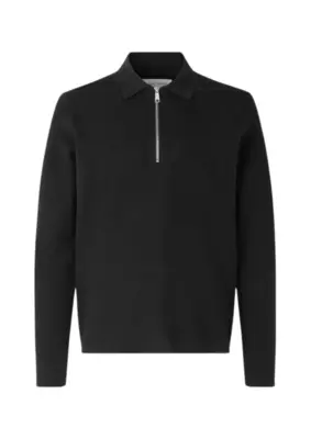 Samsoe Samsoe | GUNA HALF ZIP 10490 BLACK
