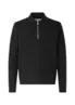 Samsoe Samsoe | GUNA HALF ZIP 10490 BLACK