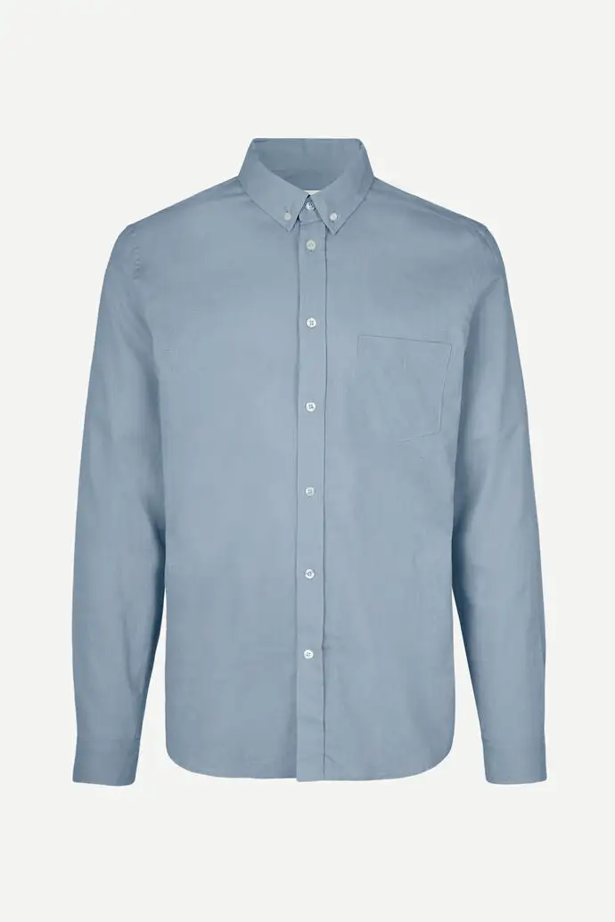 Samsoe Samsoe | Liam BA Shirt 6971 Ashley Blue