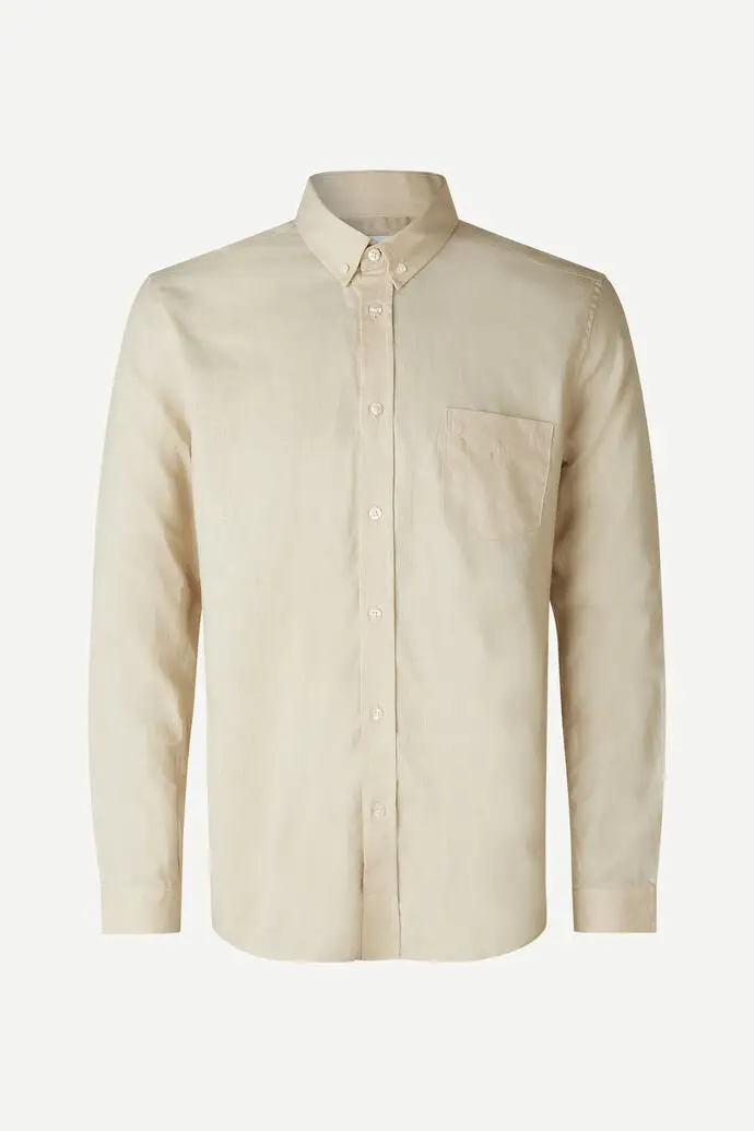 Samsoe Samsoe | Liam BA Shirt 6971 Oatmeal