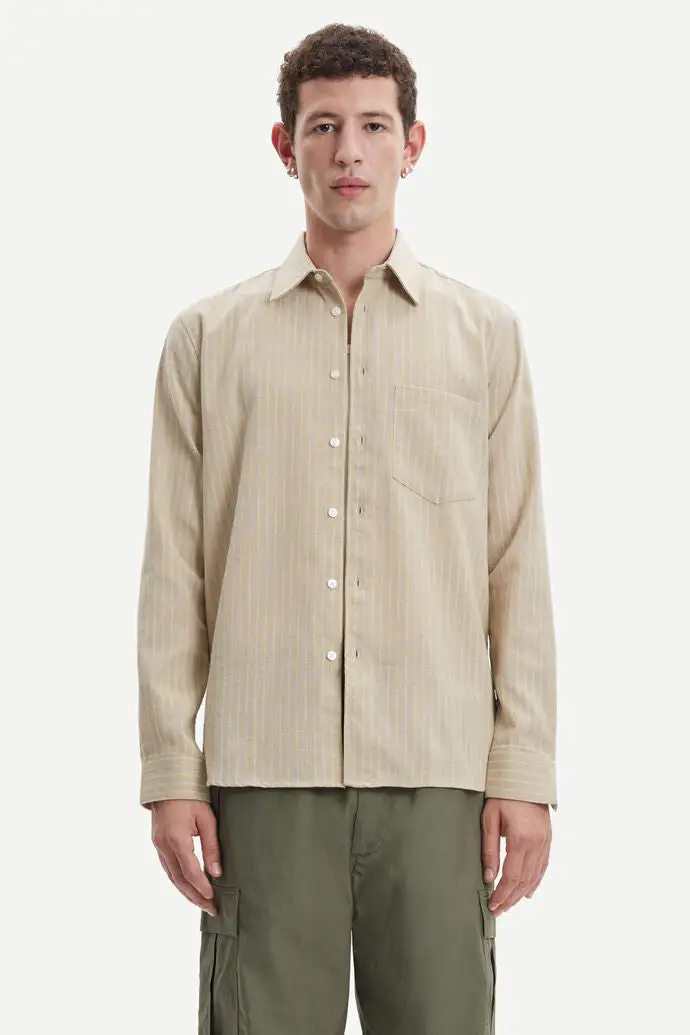 Samsoe Samsoe | Liam FP Shirt 14246 Daiquiri Green St.