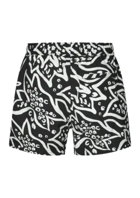 Samsoe Samsoe | Moses swim shorts aop 14702 black amaryllis