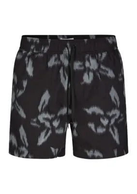 Samsoe Samsoe | Moses swim shorts aop 14702 brown stone fossil